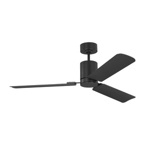 Visual Comfort Fan - 3CCSM54MBKD - 54" Ceiling Fan - Cleancut Smart 54 LED - Midnight Black