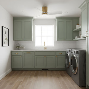 Visual Comfort Fan - 3CGHR44SBD - 44" Ceiling Fan - Colgin 44 Hugger LED - Satin Brass