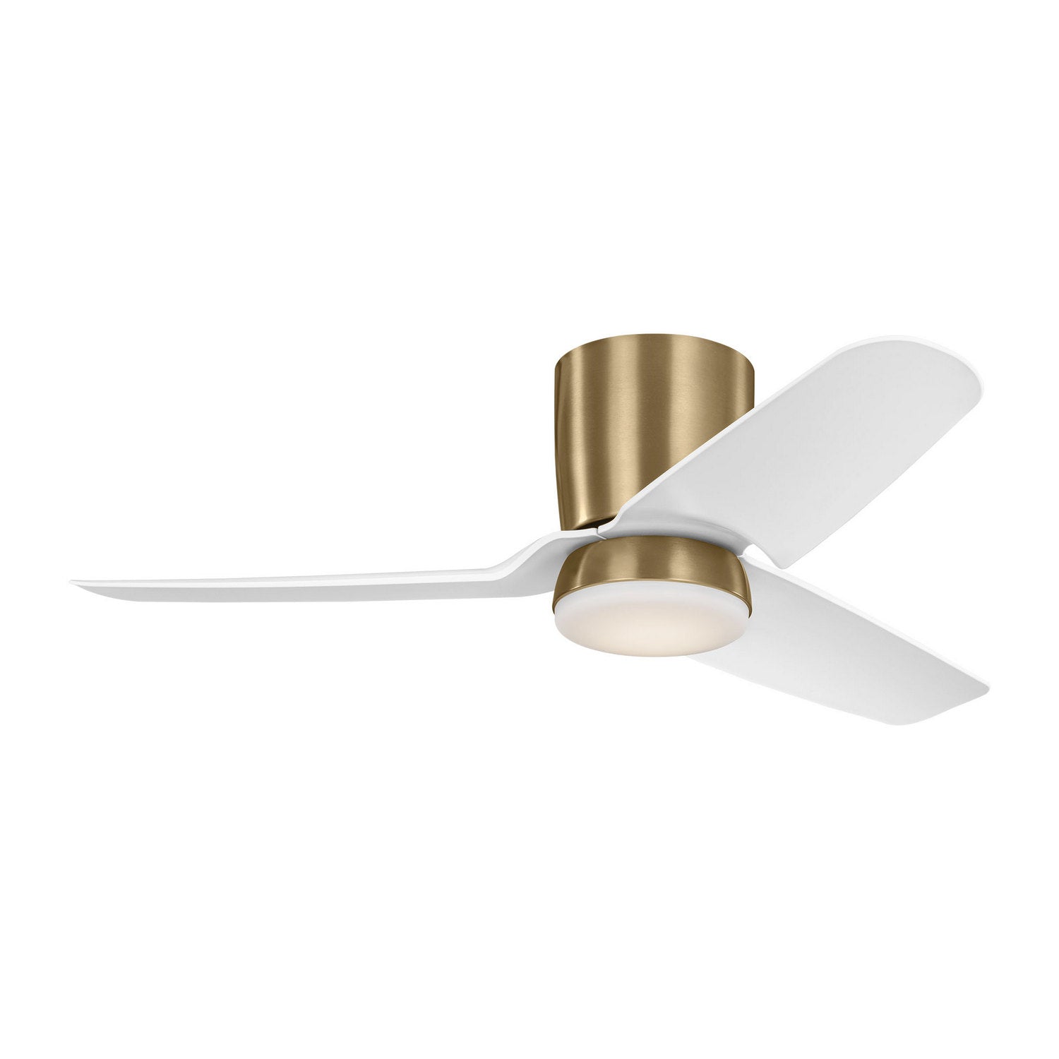 Visual Comfort Fan - 3CGHR44SBD - 44" Ceiling Fan - Colgin 44 Hugger LED - Satin Brass