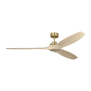 Visual Comfort Fan - 3CLNSM70BBSWWO - 70" Ceiling Fan - Collins Smart 70 - Burnished Brass