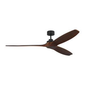 Visual Comfort Fan - 3CLNSM70MBKDW - 70" Ceiling Fan - Collins Smart 70 - Midnight Black