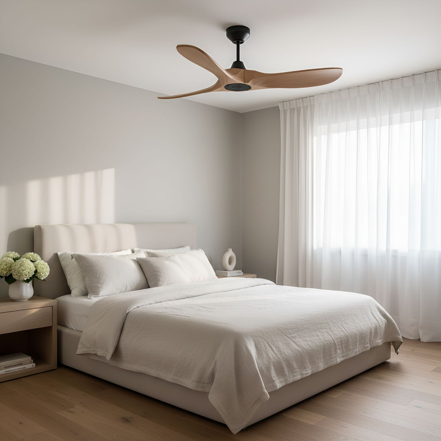 Visual Comfort Fan - 3MAVSM44MBKNH - 44" Ceiling Fan - Maverick Smart 44 - Midnight Black