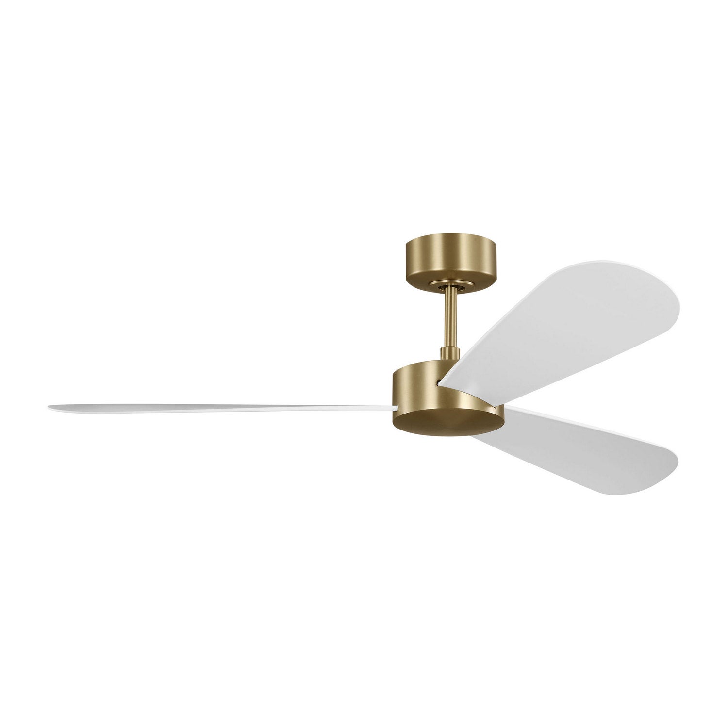 Visual Comfort Fan - 3PDSM52BBS - 52" Ceiling Fan - Paddle Smart 52 - Burnished Brass