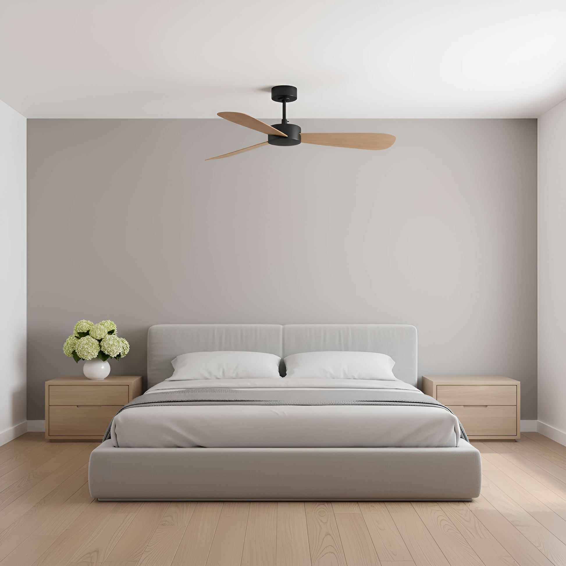 Visual Comfort Fan - 3PDSM52MBK - 52" Ceiling Fan - Paddle Smart 52 - Midnight Black