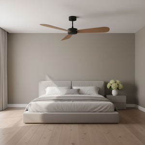 Visual Comfort Fan - 3PDSM60MBK - 60" Ceiling Fan - Paddle Smart 60 - Midnight Black