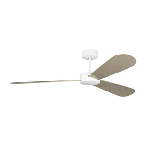 Visual Comfort Fan - 3PDSM60RZW - 60" Ceiling Fan - Paddle Smart 60 - Matte White