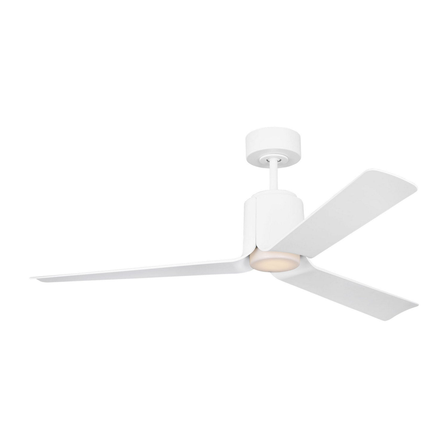 Visual Comfort Fan - 3PESM52RZWD - 52" Ceiling Fan - Peel Smart 52 LED - Matte White