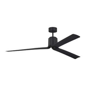 Visual Comfort Fan - 3PESM66MBKD - 66" Ceiling Fan - Peel Smart 66 LED - Midnight Black