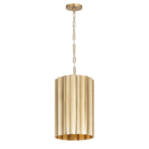 Maxim - 39132WBR - One Light Pendant - Allegra - Weathered Brass