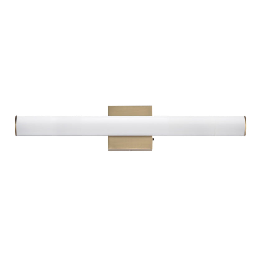 Maxim - 52152NAB - LED Bath Vanity - Rail 5CCT - Natural Aged Brass