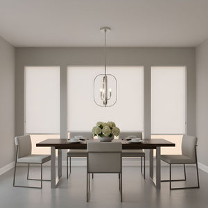 Generation Lighting - GLC1293BS - Three Light Chandelier - Loretto - Brushed Nickel