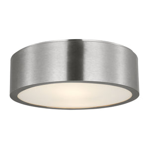 Generation Lighting - GLF1032BS - Flush Mount - Albee - Brushed Nickel