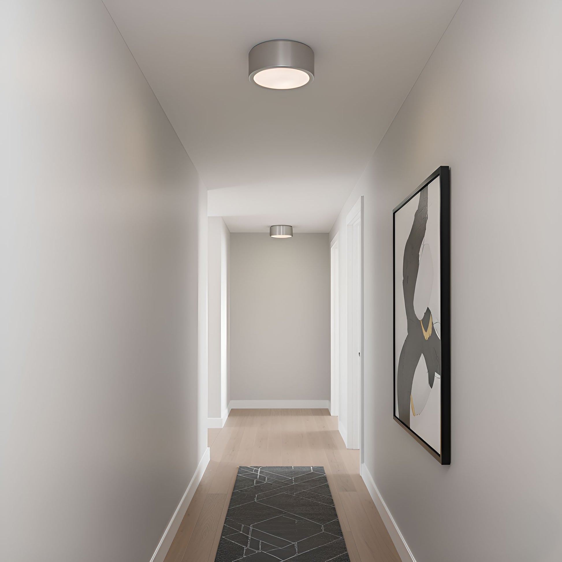 Generation Lighting - GLF1041BS - Flush Mount - Albee - Brushed Nickel