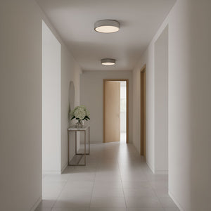 Generation Lighting - GLF1053BS - Flush Mount - Albee - Brushed Nickel
