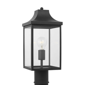 Generation Lighting - GLO1051EN3/TXB - One Light Post Lantern - Saybrook - Textured Black