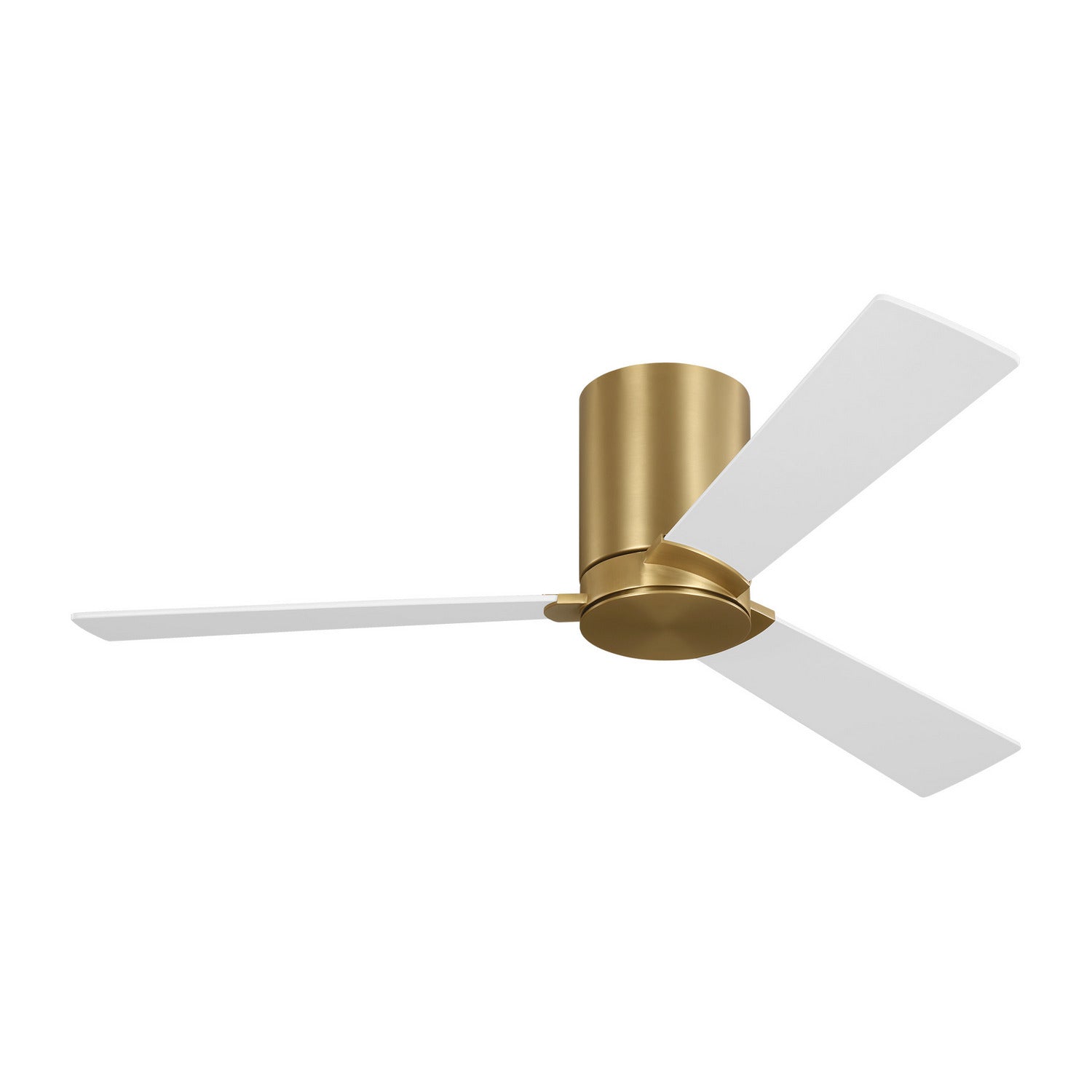 Visual Comfort Fan - 3RZHR44BBS - 44" Ceiling Fan - Rozzen 44 Hugger - Burnished Brass
