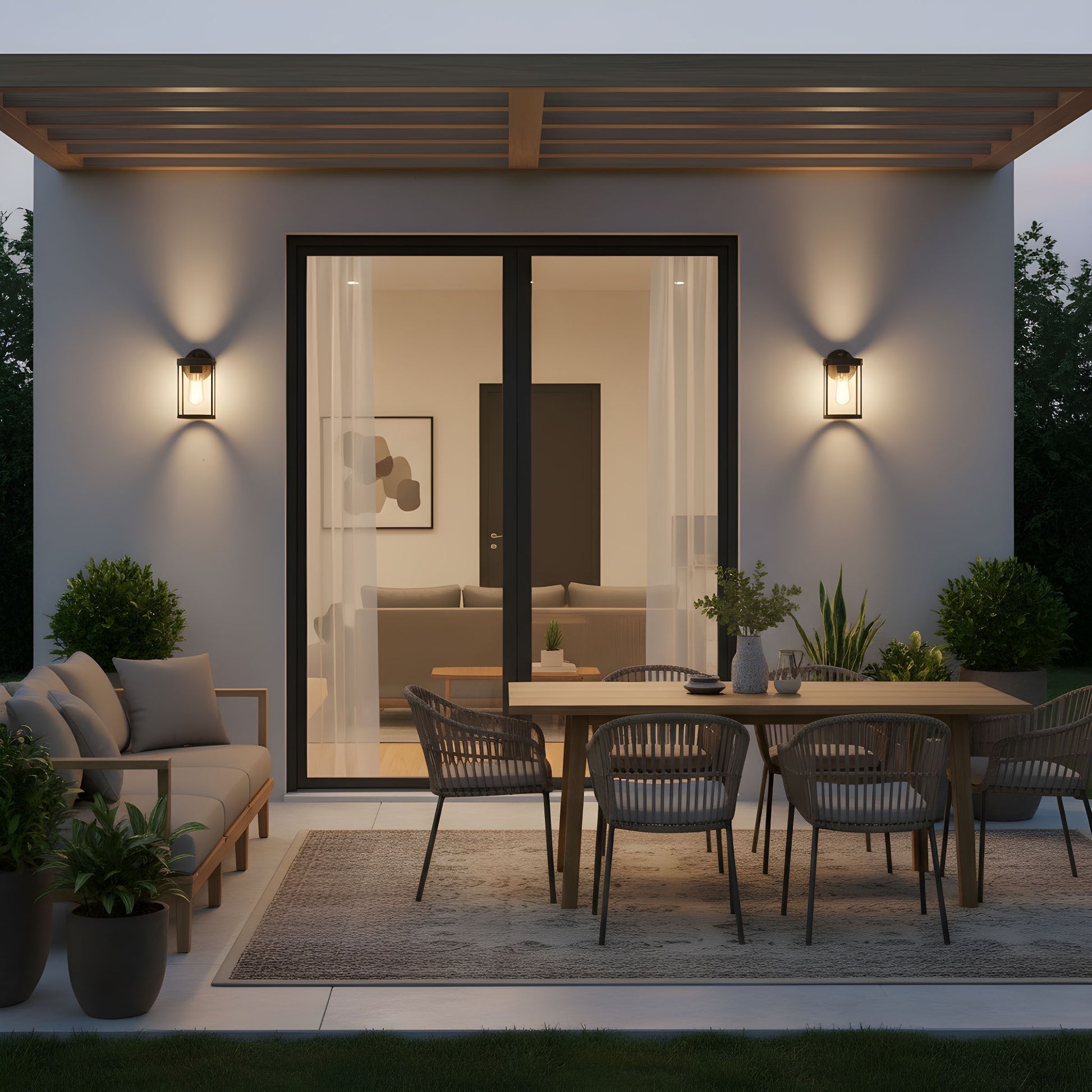 Generation Lighting - GLO1091C-ANBZ - Lantern - Luning - Antique Bronze