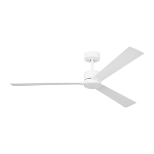 Visual Comfort Fan - 3RZSM60RZW - 60" Ceiling Fan - Rozzen Smart 60 - Matte White