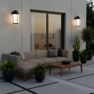 Generation Lighting - GLO1181TXB - Lantern - Portola - Textured Black