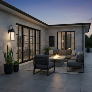 Generation Lighting - GLO1191ANBZ - Lantern - Portola - Antique Bronze