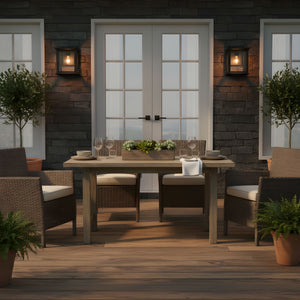 Generation Lighting - GLO1201C-TXB - Lantern - Audley - Textured Black