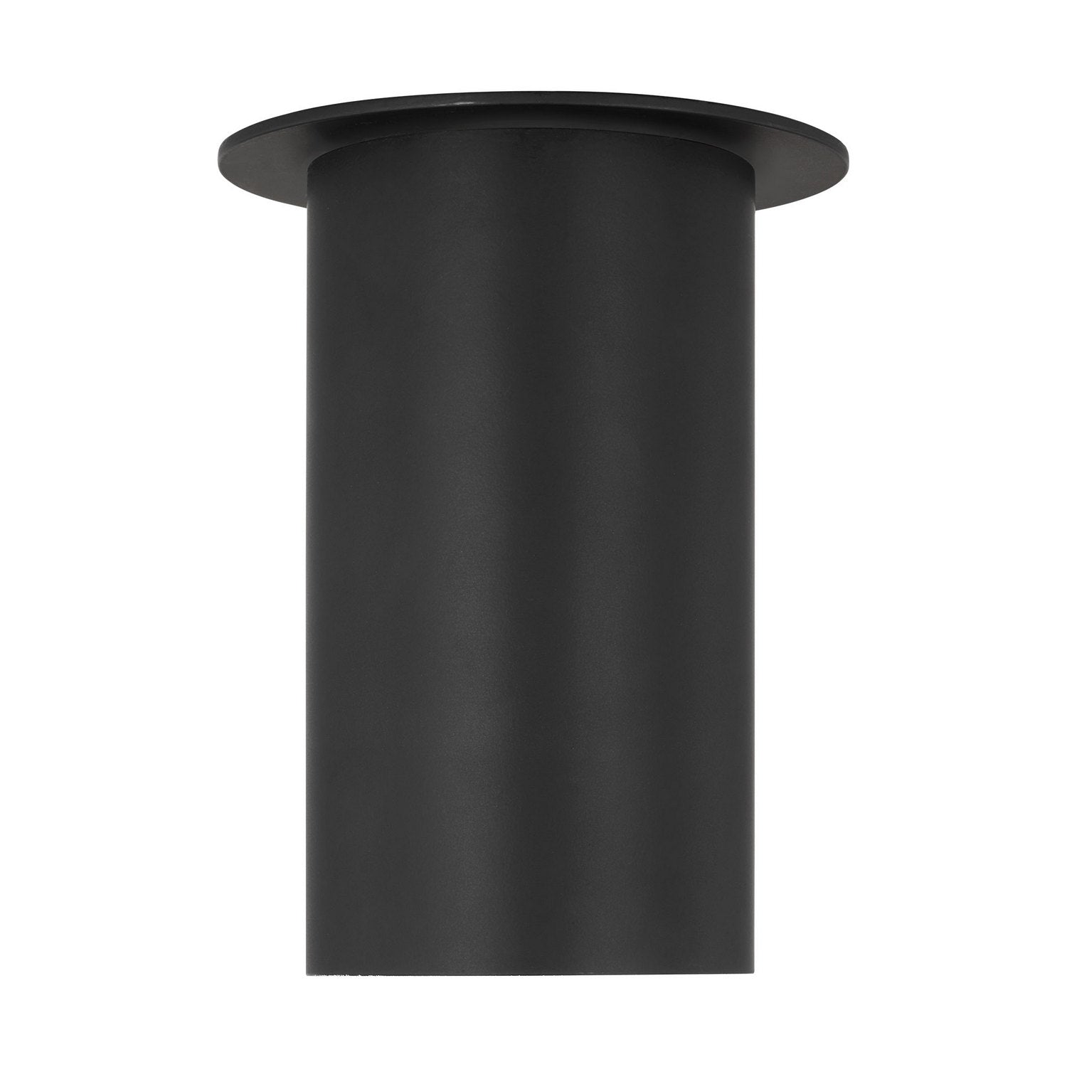 Visual Comfort Studio - DJF1021MBK - One Light Flush Mount - Archer - Midnight Black
