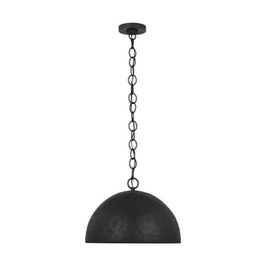 Visual Comfort Studio - EP1251AI - One Light Pendant - Whare - Aged Iron