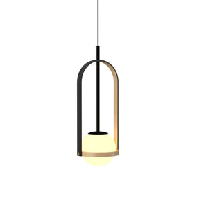 Accord Lighting - 1544.34 - One Light Pendant - Strap - Maple