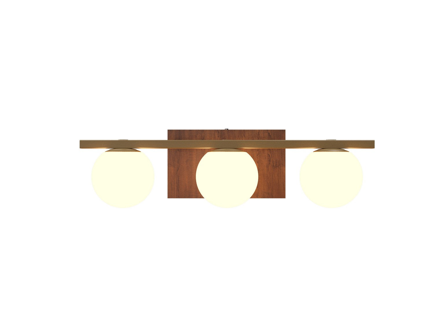 Accord Lighting - 4207.06 - Three Light Wall Lamp - Sfera - Imbuia