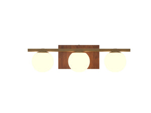 Accord Lighting - 4207.06 - Three Light Wall Lamp - Sfera - Imbuia