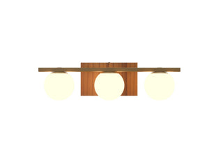 Accord Lighting - 4207.12 - Three Light Wall Lamp - Sfera - Teak