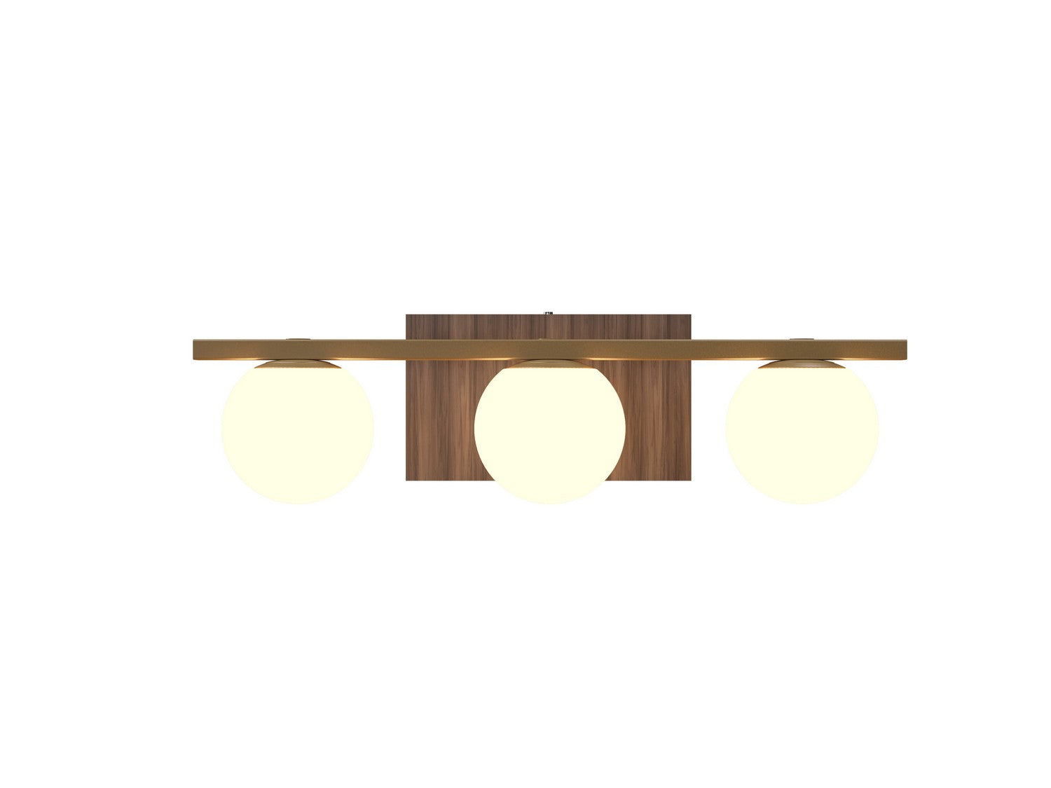 Accord Lighting - 4207.18 - Three Light Wall Lamp - Sfera - American Walnut