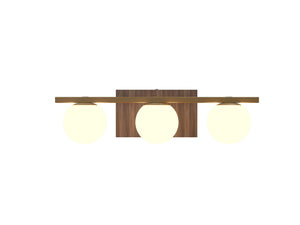 Accord Lighting - 4207.18 - Three Light Wall Lamp - Sfera - American Walnut