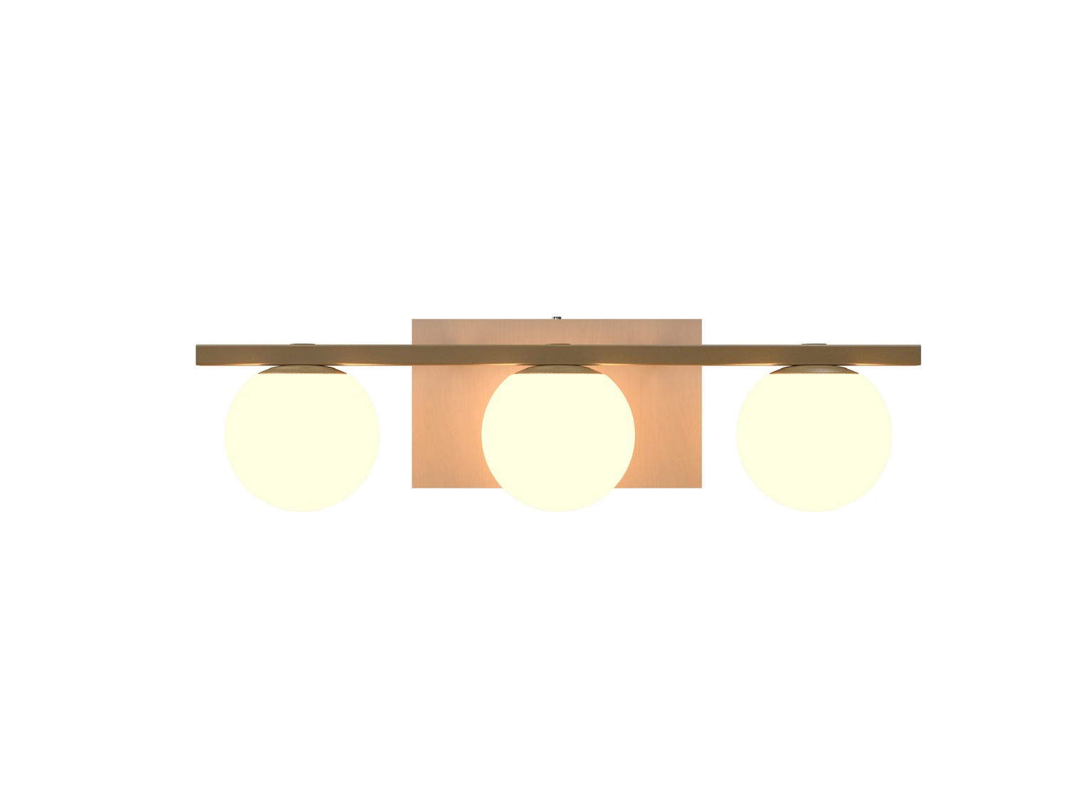 Accord Lighting - 4207.48 - Three Light Wall Lamp - Sfera - Organic Cappuccino
