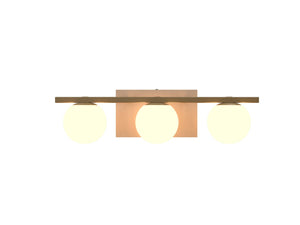 Accord Lighting - 4207.48 - Three Light Wall Lamp - Sfera - Organic Cappuccino