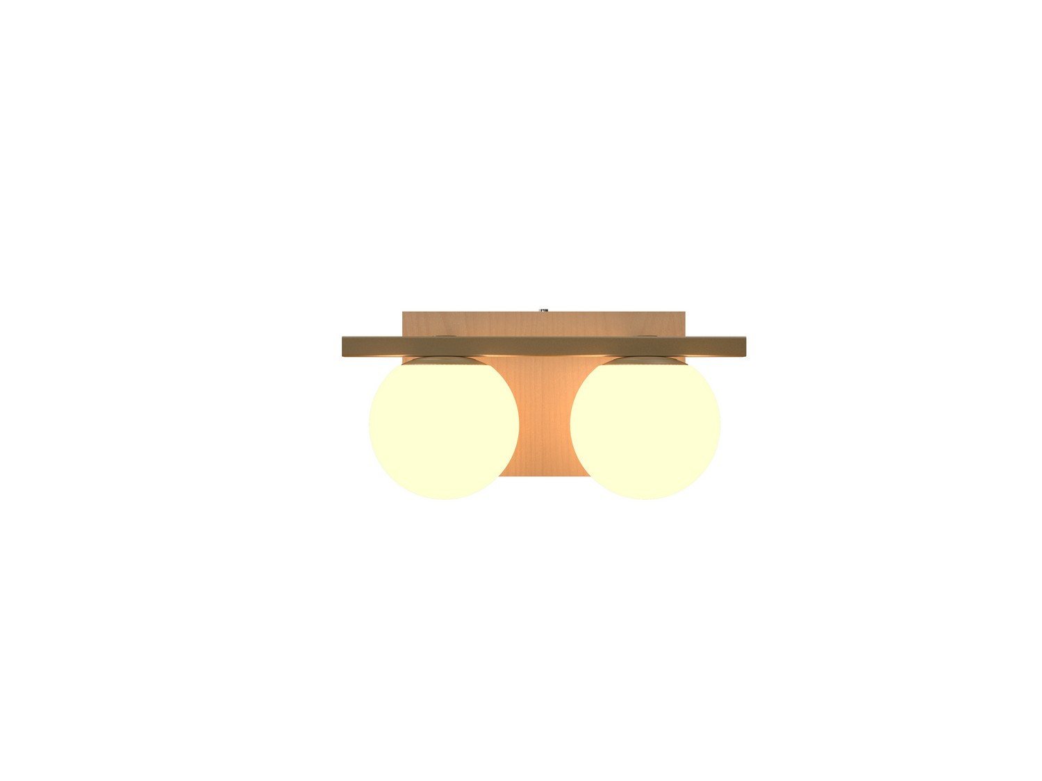 Accord Lighting - 4210.34 - Two Light Wall Lamp - Sfera - Maple