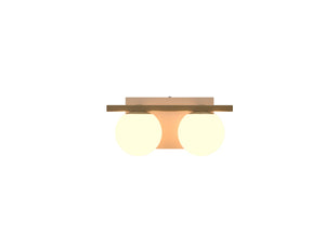Accord Lighting - 4210.48 - Two Light Wall Lamp - Sfera - Organic Cappuccino