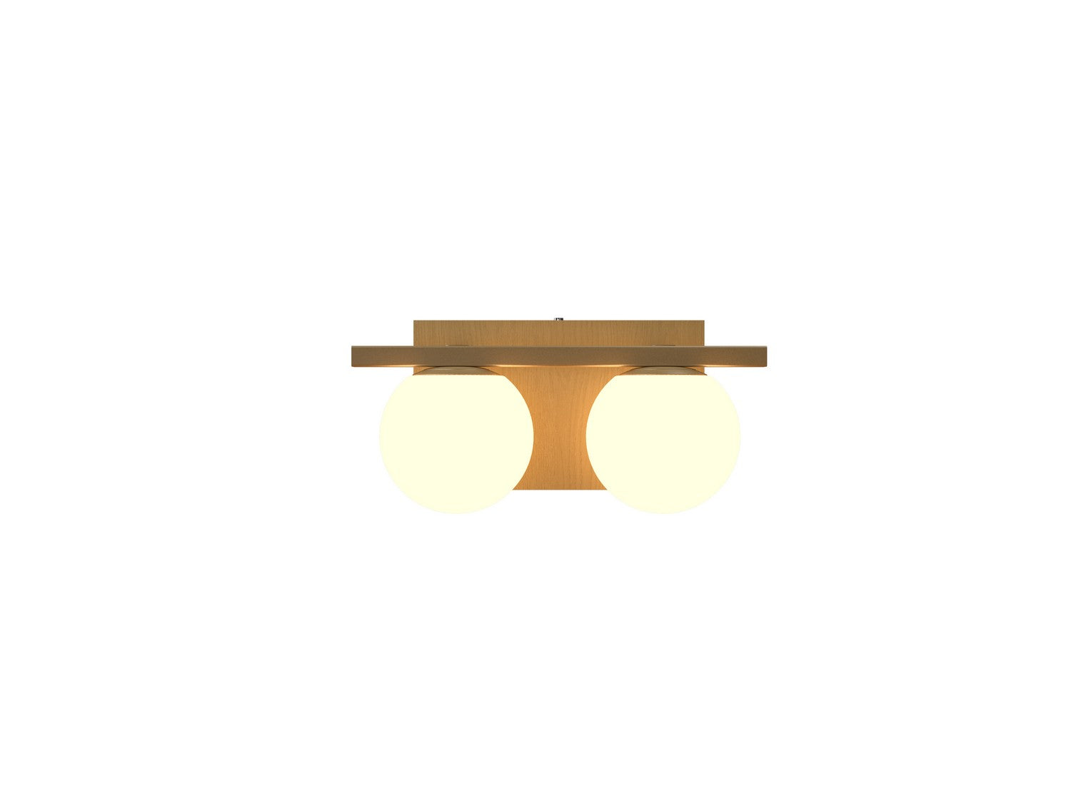 Accord Lighting - 4210.49 - Two Light Wall Lamp - Sfera - Organic Gold