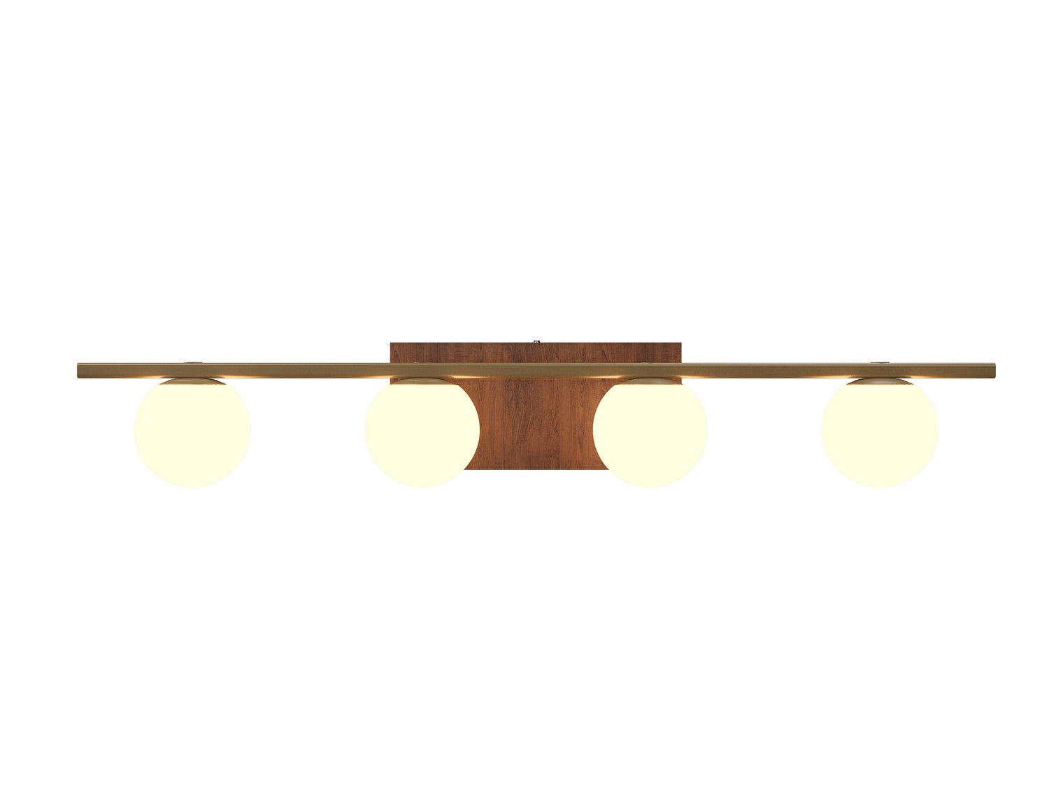 Accord Lighting - 4211.06 - Four Light Wall Lamp - Sfera - Imbuia