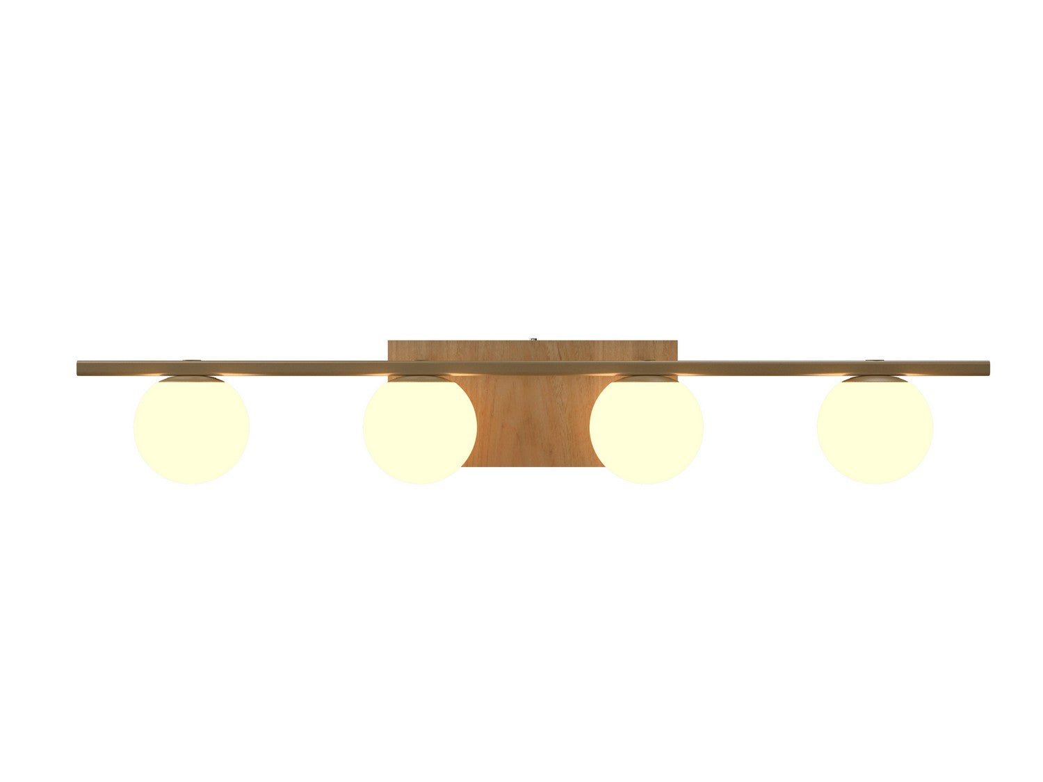 Accord Lighting - 4211.09 - Four Light Wall Lamp - Sfera - Louro Freijo