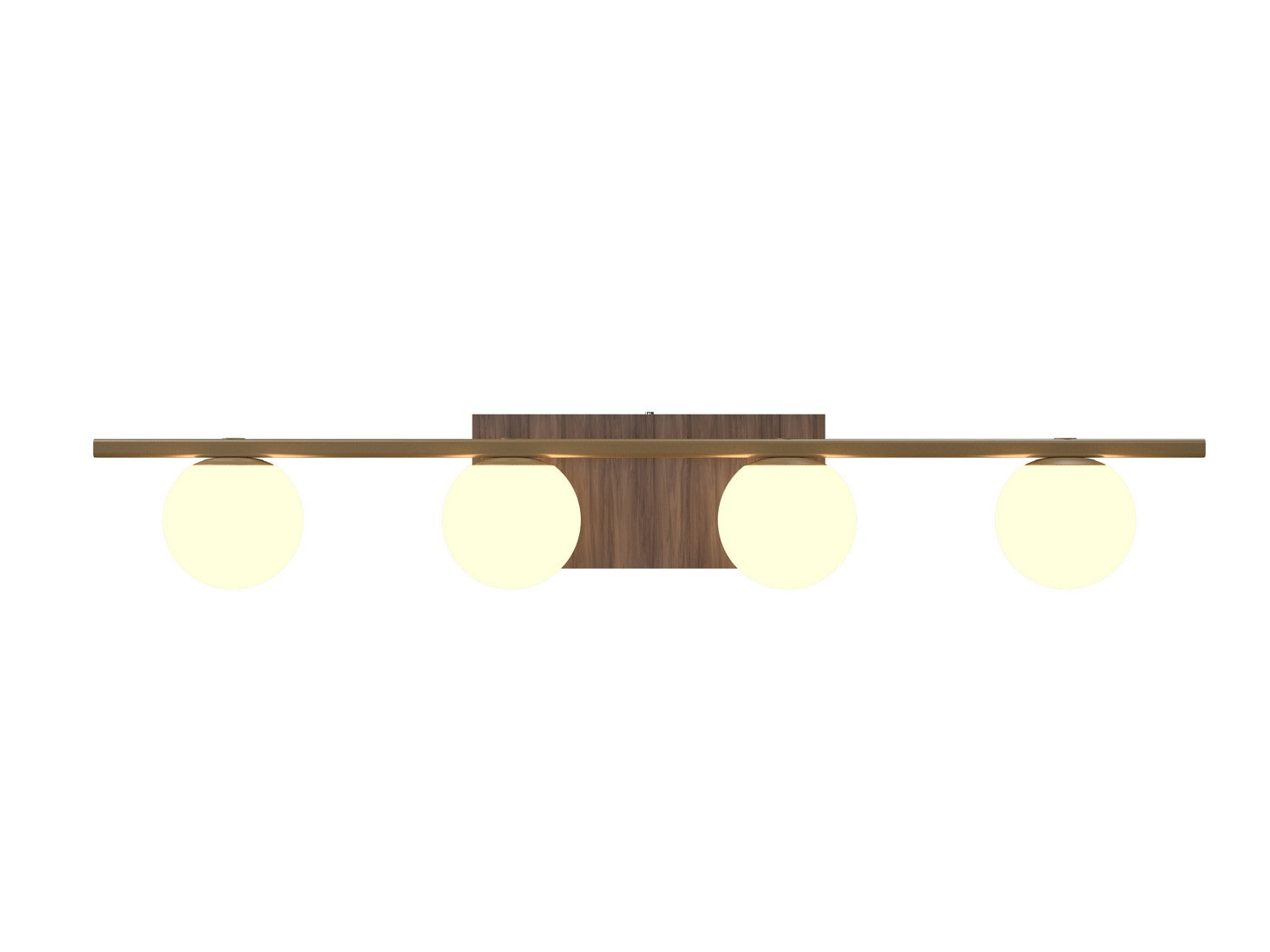 Accord Lighting - 4211.18 - Four Light Wall Lamp - Sfera - American Walnut
