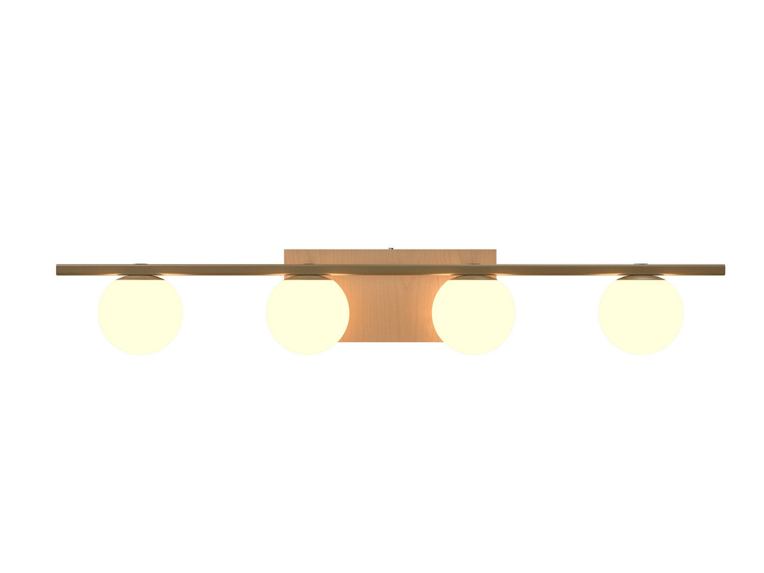 Accord Lighting - 4211.34 - Four Light Wall Lamp - Sfera - Maple