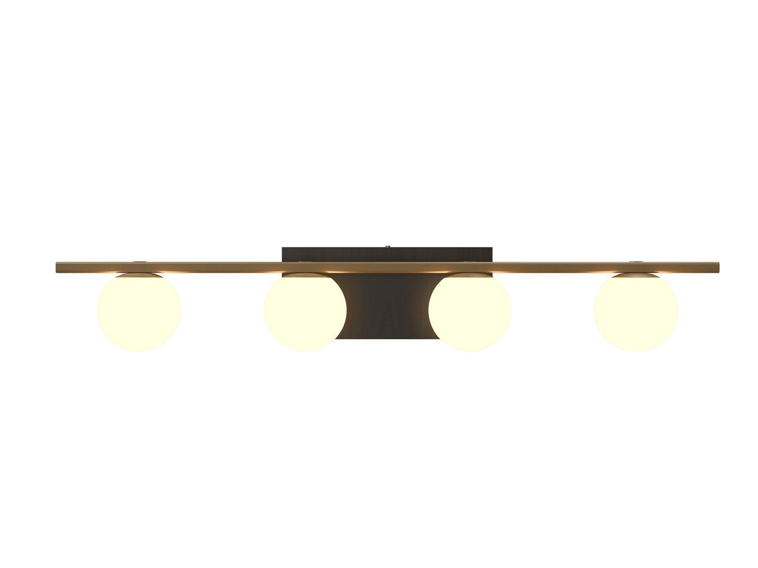 Accord Lighting - 4211.44 - Four Light Wall Lamp - Sfera - Charcoal