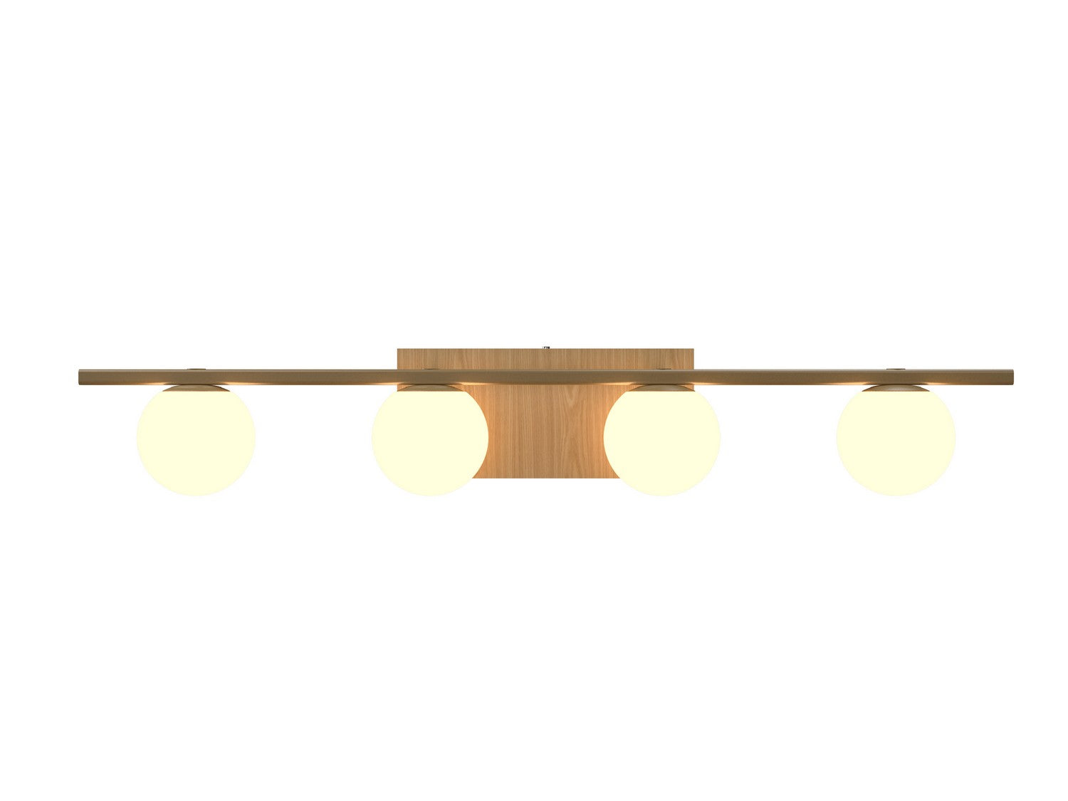 Accord Lighting - 4211.45 - Four Light Wall Lamp - Sfera - Sand