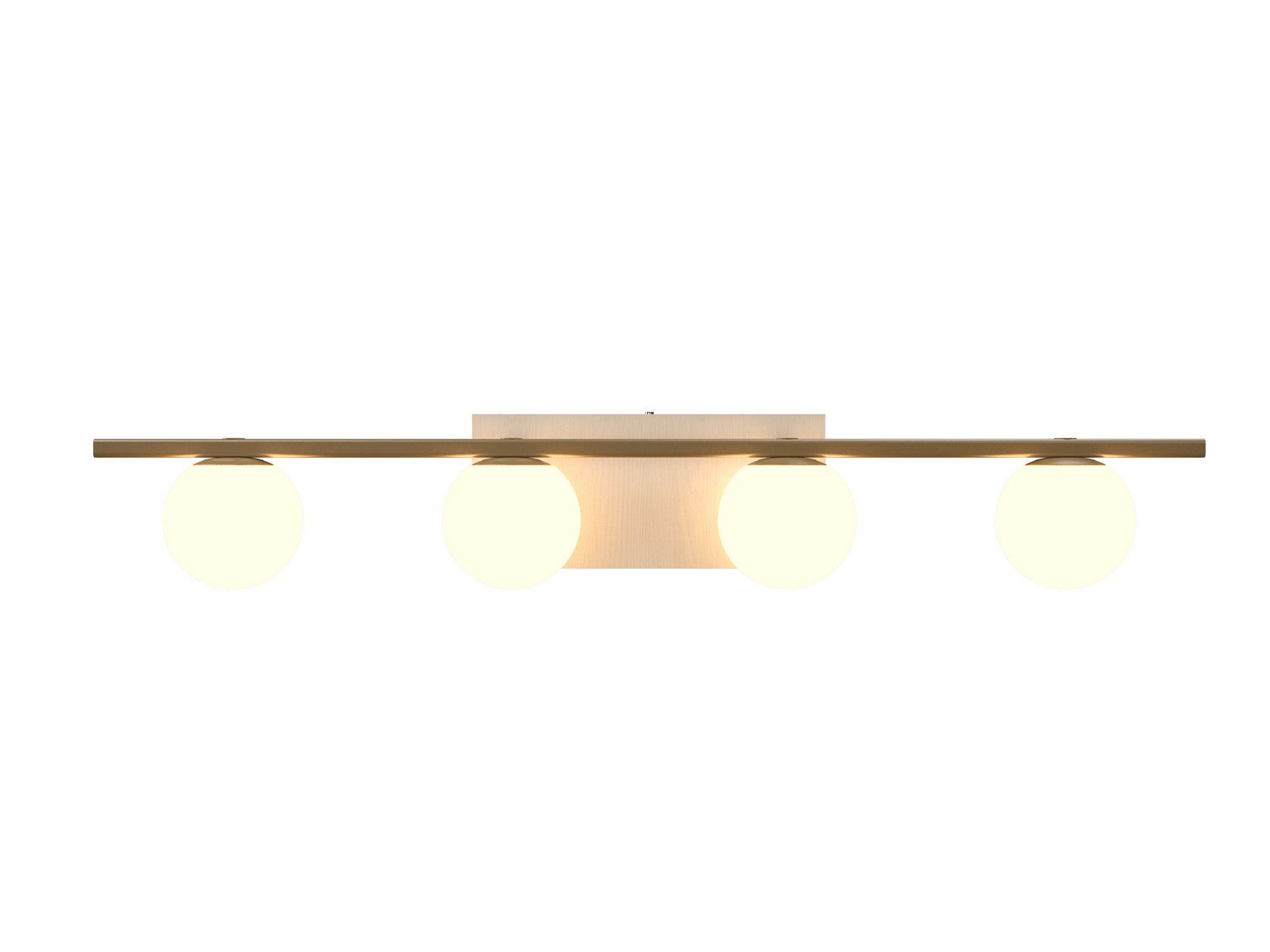 Accord Lighting - 4211.47 - Four Light Wall Lamp - Sfera - Organic White