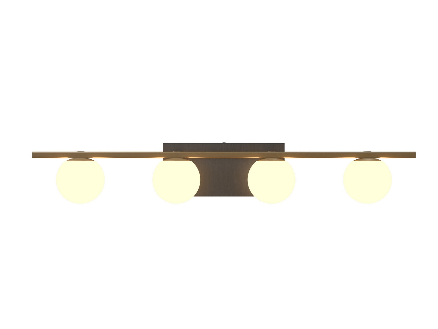 Accord Lighting - 4211.50 - Four Light Wall Lamp - Sfera - Organic Grey