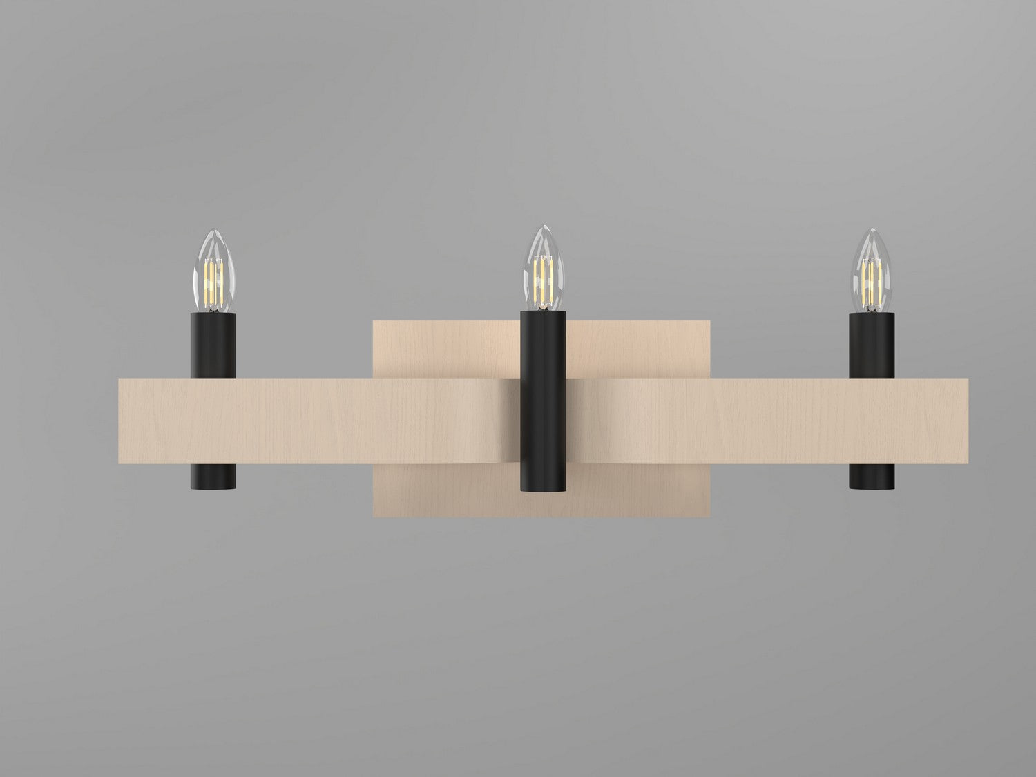 Accord Lighting - 4212.48 - Three Light Wall Lamp - Flow - Organic Cappuccino