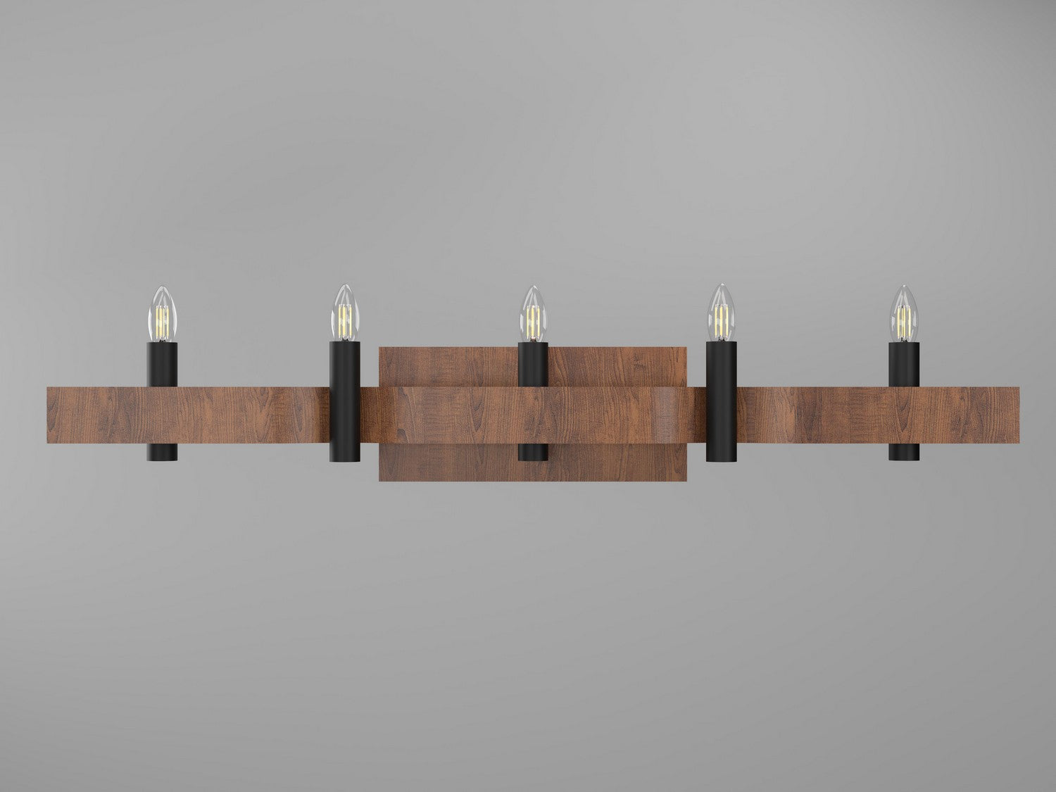 Accord Lighting - 4214.06 - Four Light Wall Lamp - Flow - Imbuia
