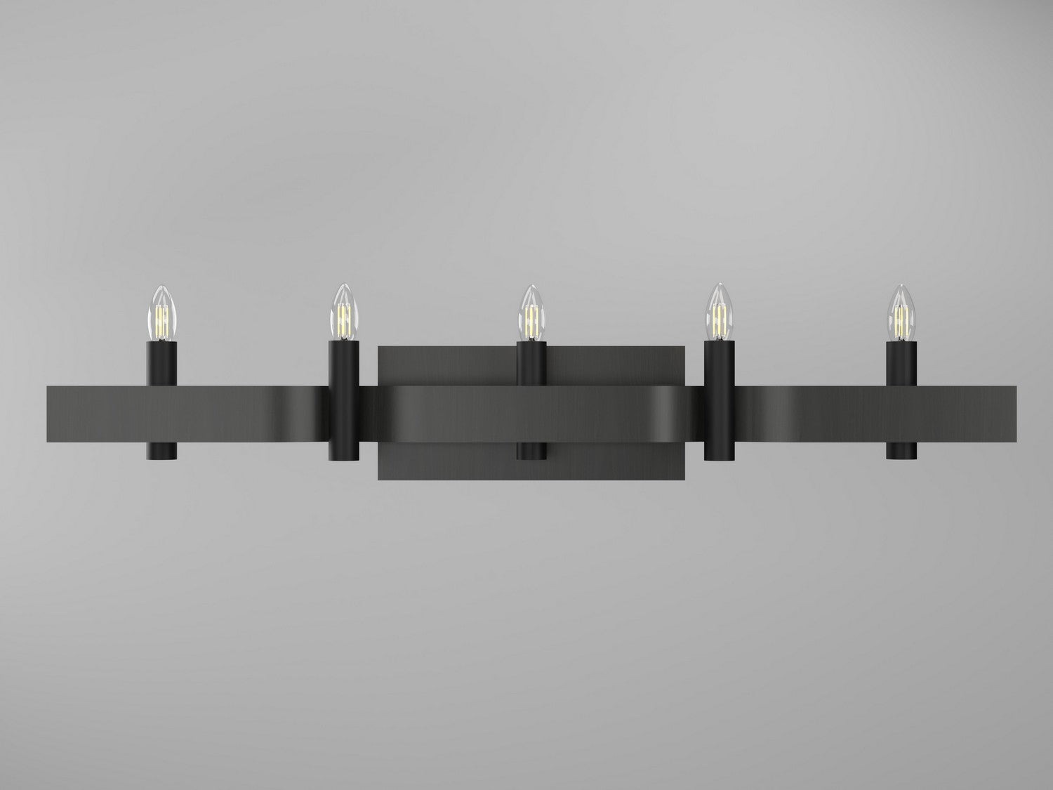 Accord Lighting - 4214.44 - Four Light Wall Lamp - Flow - Charcoal