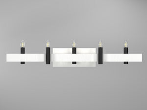 Accord Lighting - 4214.47 - Four Light Wall Lamp - Flow - Organic White